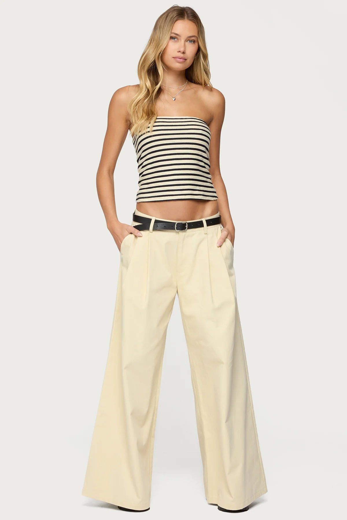 Odora Striped Tube Top