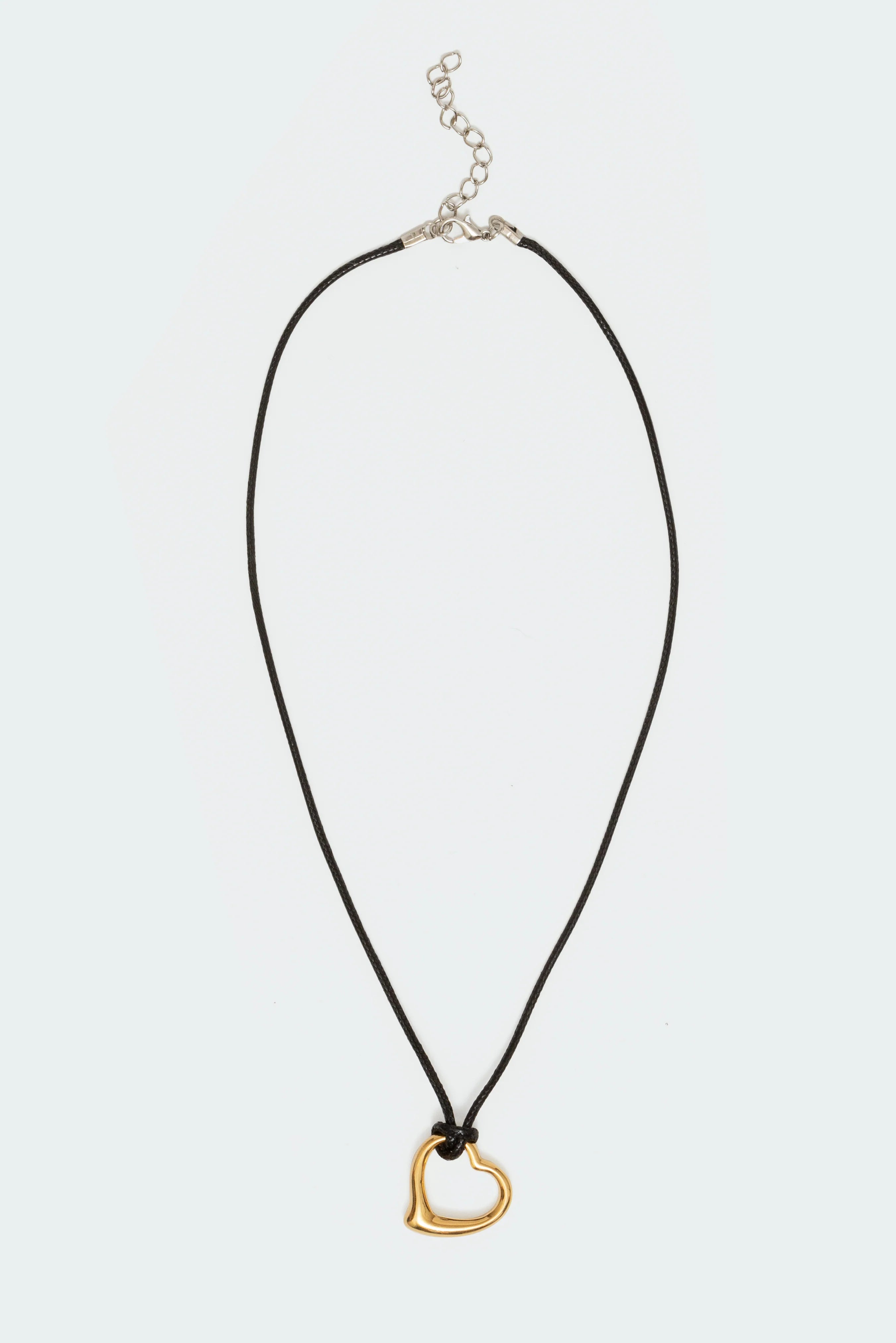 Heart Of Gold Cord Necklace