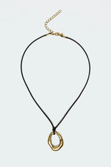 Hoop Cord Necklace