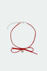 Wednesday Bow Necklace