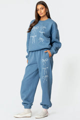 Bow Bliss Oversized Sweatshirt