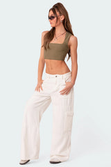 Ember Denim Cargo Pants
