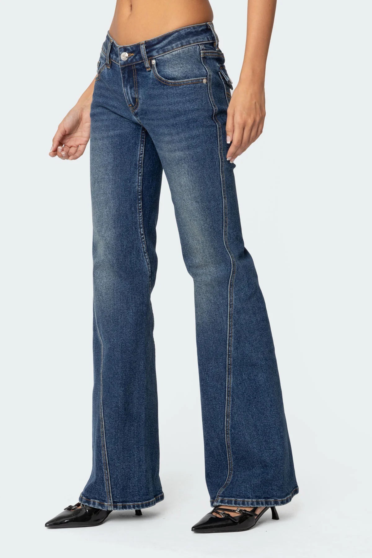 Colton Boot Cut Low Rise Jeans