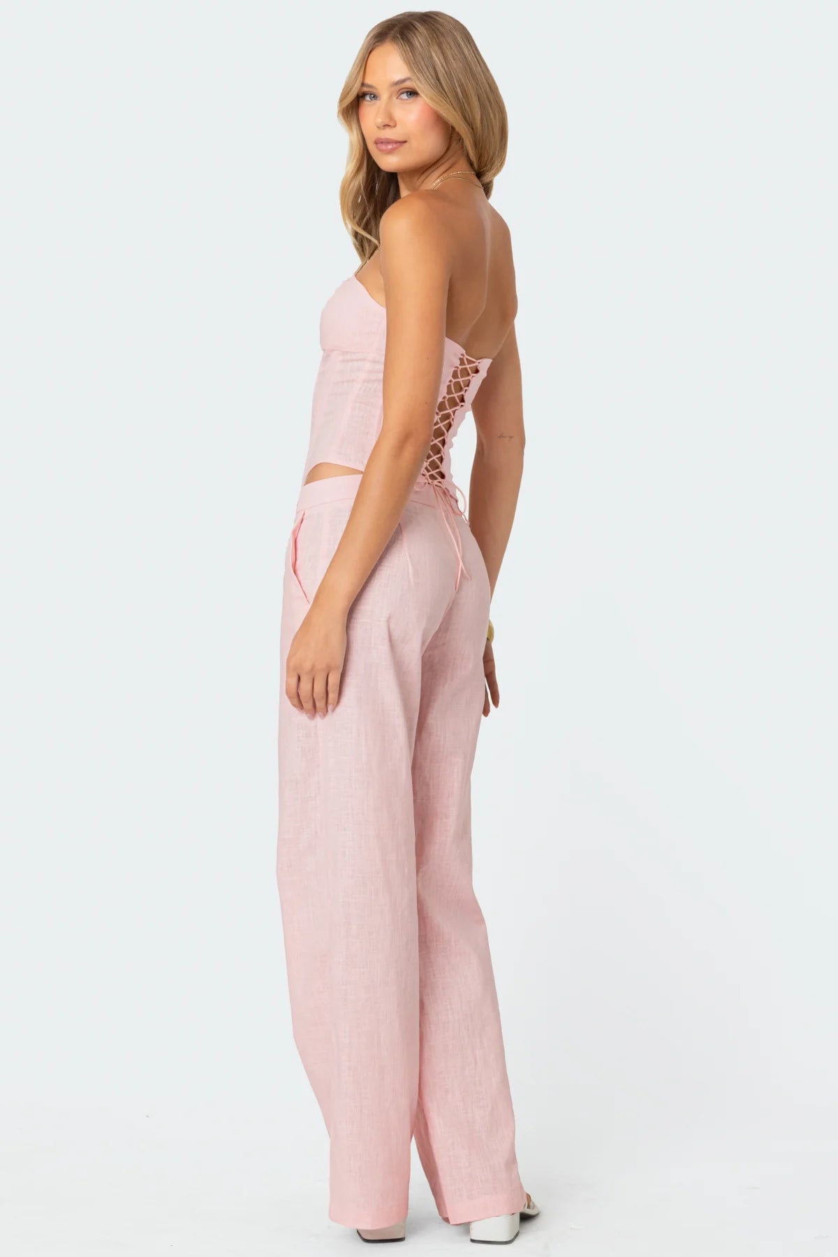 Arya Linen Look Corset
