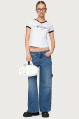 Petite Carpenter Low Rise Jeans