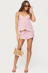 Danna Pinstripe Shorts