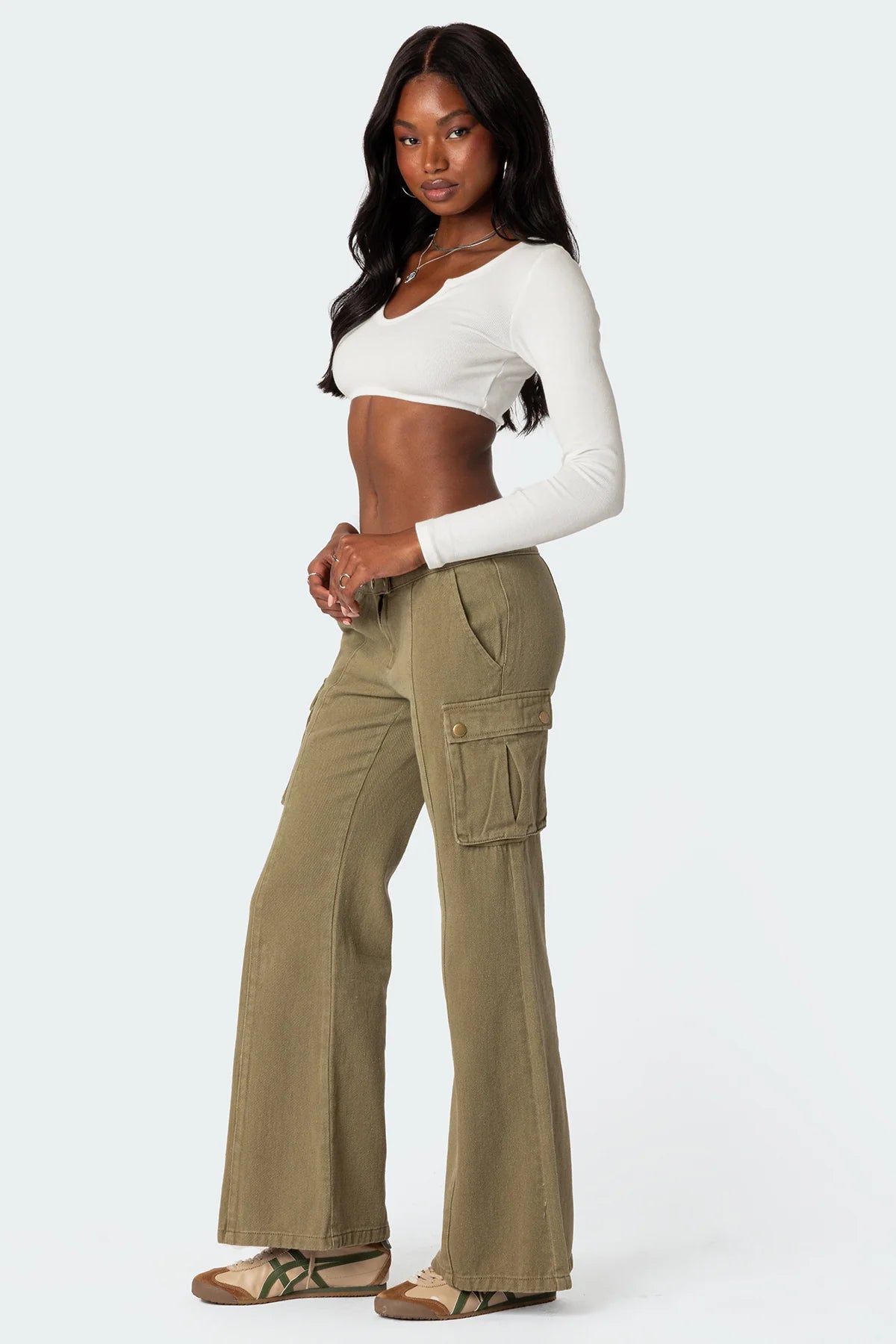 Romance Ribbed Crop Top