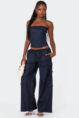 Bristol Linen Look Corset
