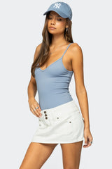 Teaghan Triangle Fitted Bodysuit
