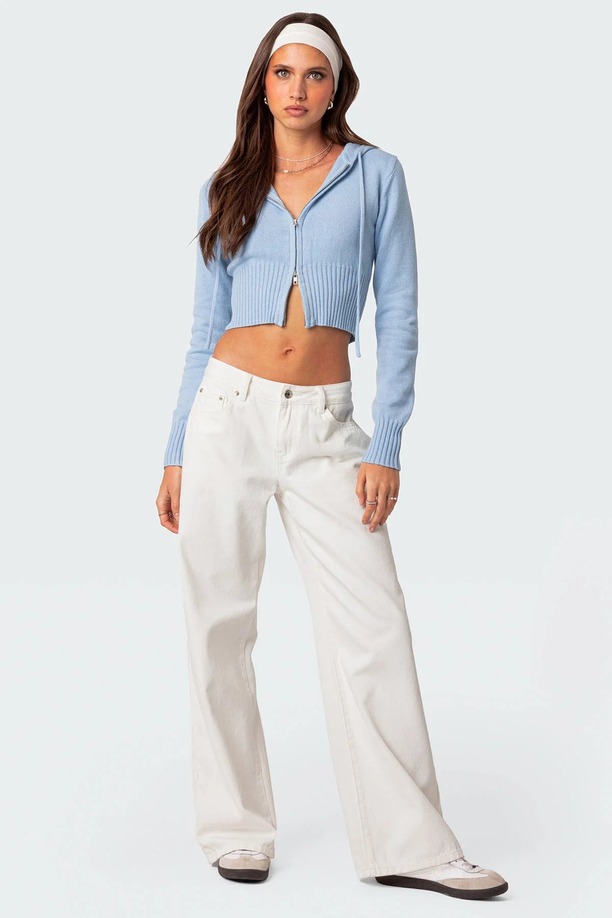 Desiree Knitted Hooded Cardigan