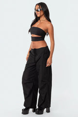 Rian Nylon Cargo Pants