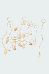 Coastal Hair Charm Set