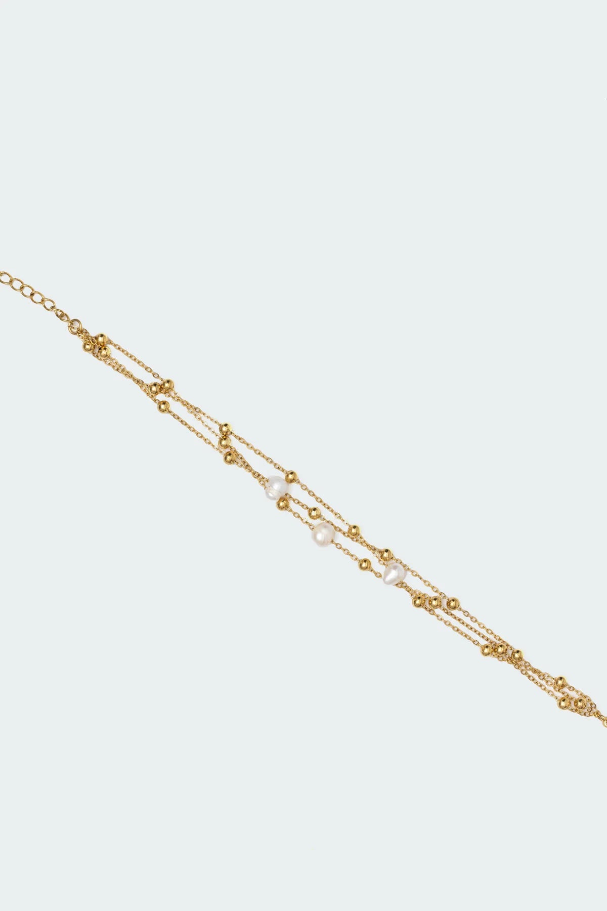 Pearly Layered Bracelet