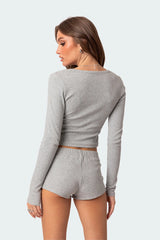 Rebekah Ribbed Top