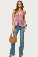 Mattea Low Rise Flared Jeans