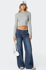 Mikayla Ribbed Top