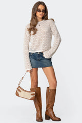 Open Knit Sweater