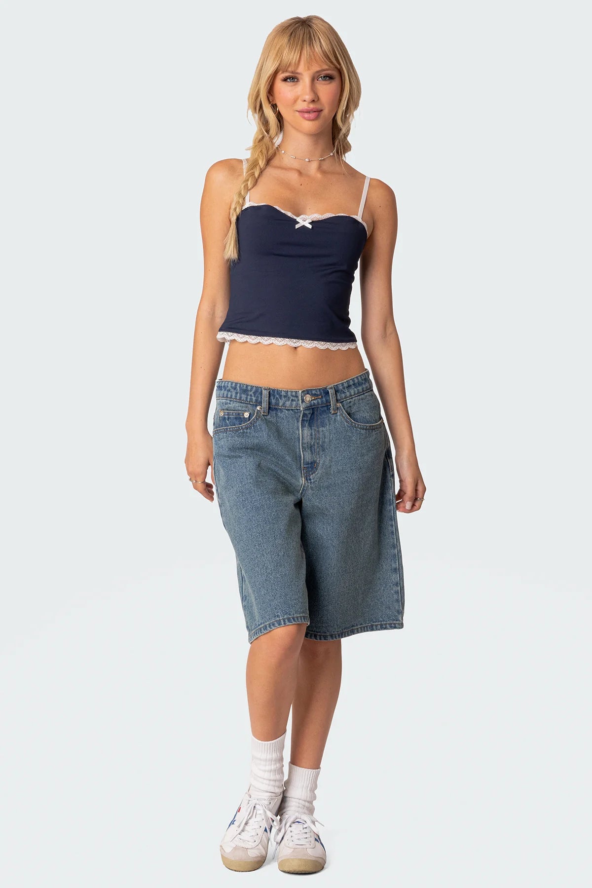 Alara Lace Trim Tank Top