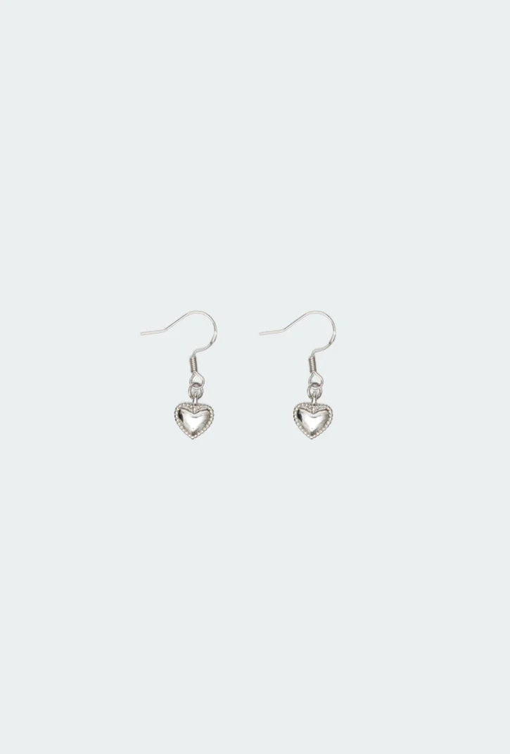 Heart Drop Earrings