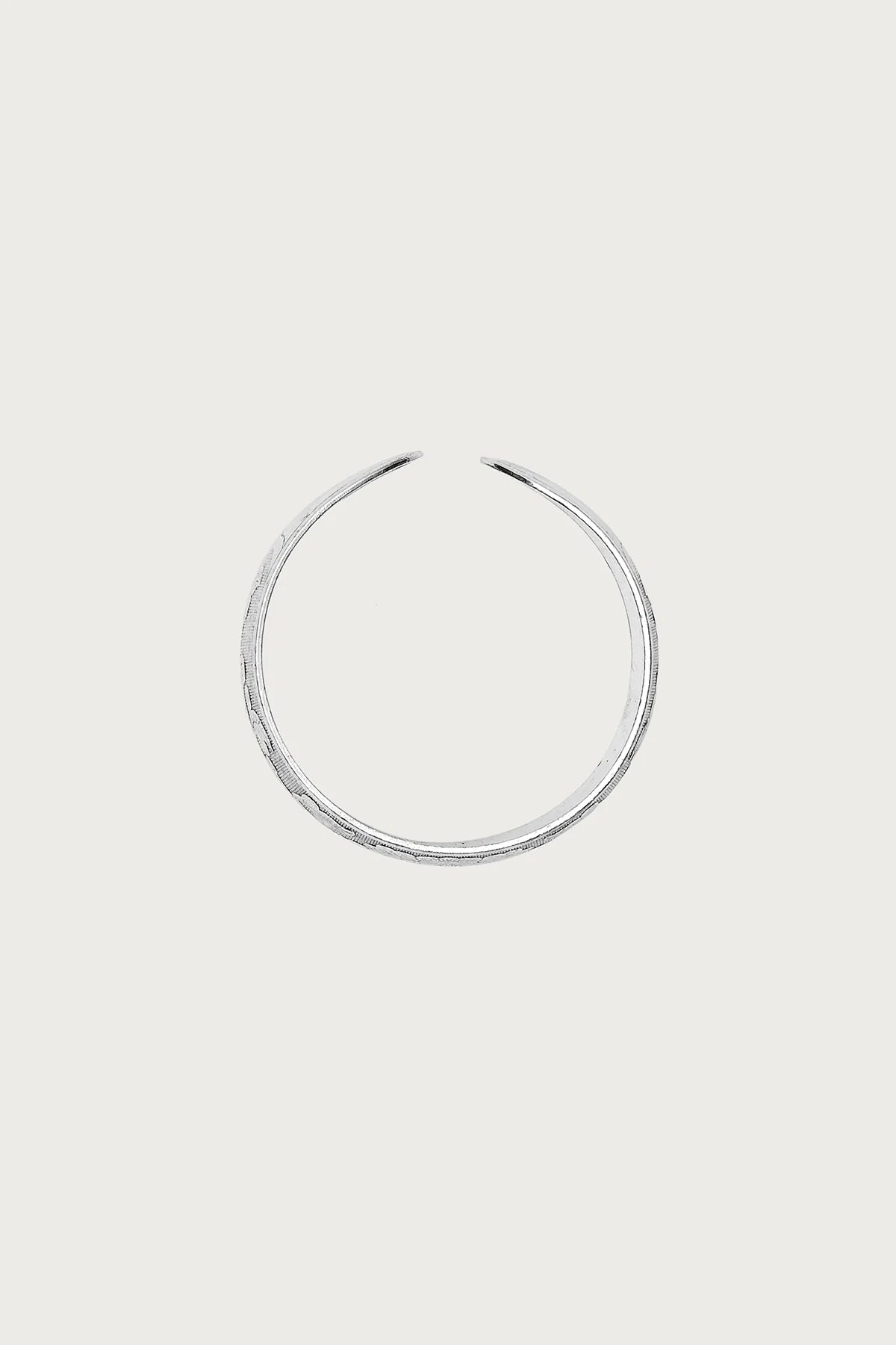 Engraved Floral Bangle Bracelet