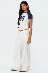 80'S Raglan T Shirt