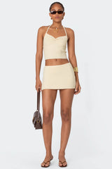 Fiona Cinched Knit Top