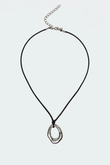 Hoop Cord Necklace