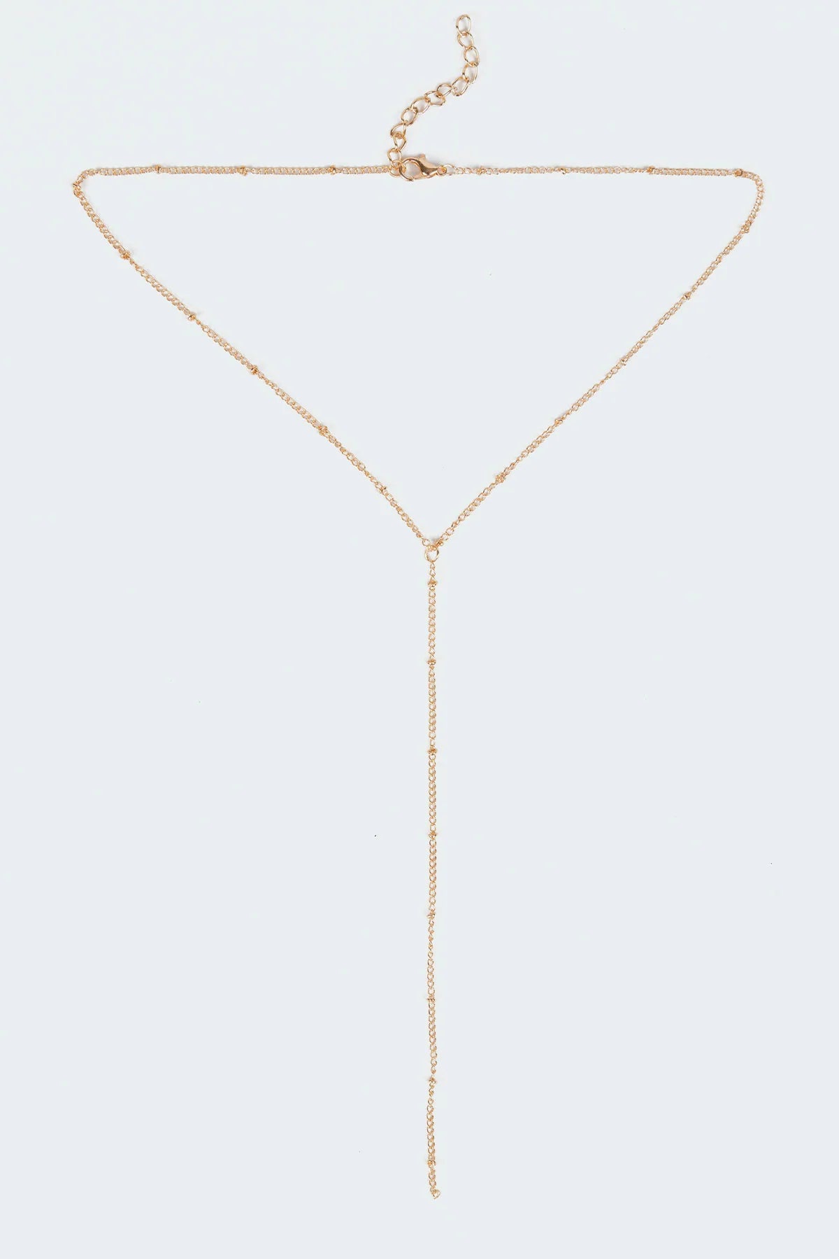 Cascading Drop Chain Necklace