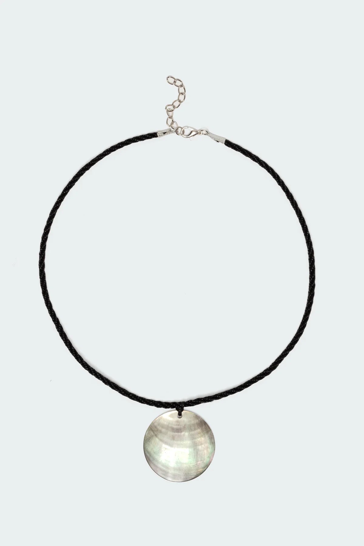 Twisted Cord Pendant Necklace