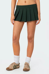 Ariana Pleated Micro Skort