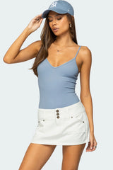 Teaghan Triangle Fitted Bodysuit