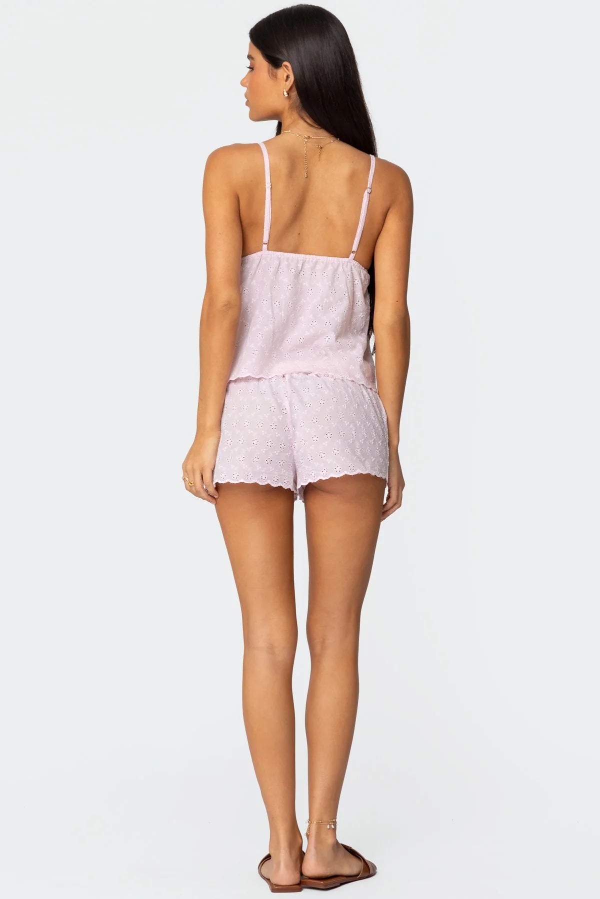 Talula Eyelet Babydoll Top