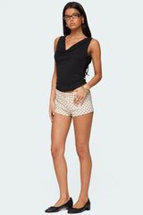 Twyla Polka Dot Stretch Shorts