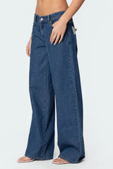Lacey Pocket Low Rise Jeans