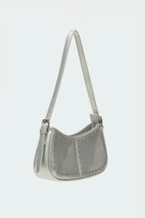 Studded Metallic Bag