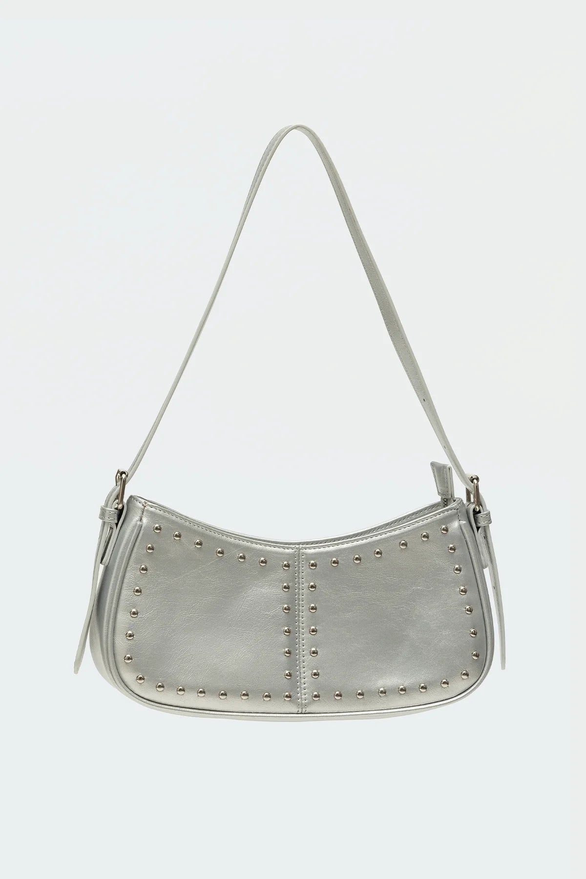 Studded Metallic Bag