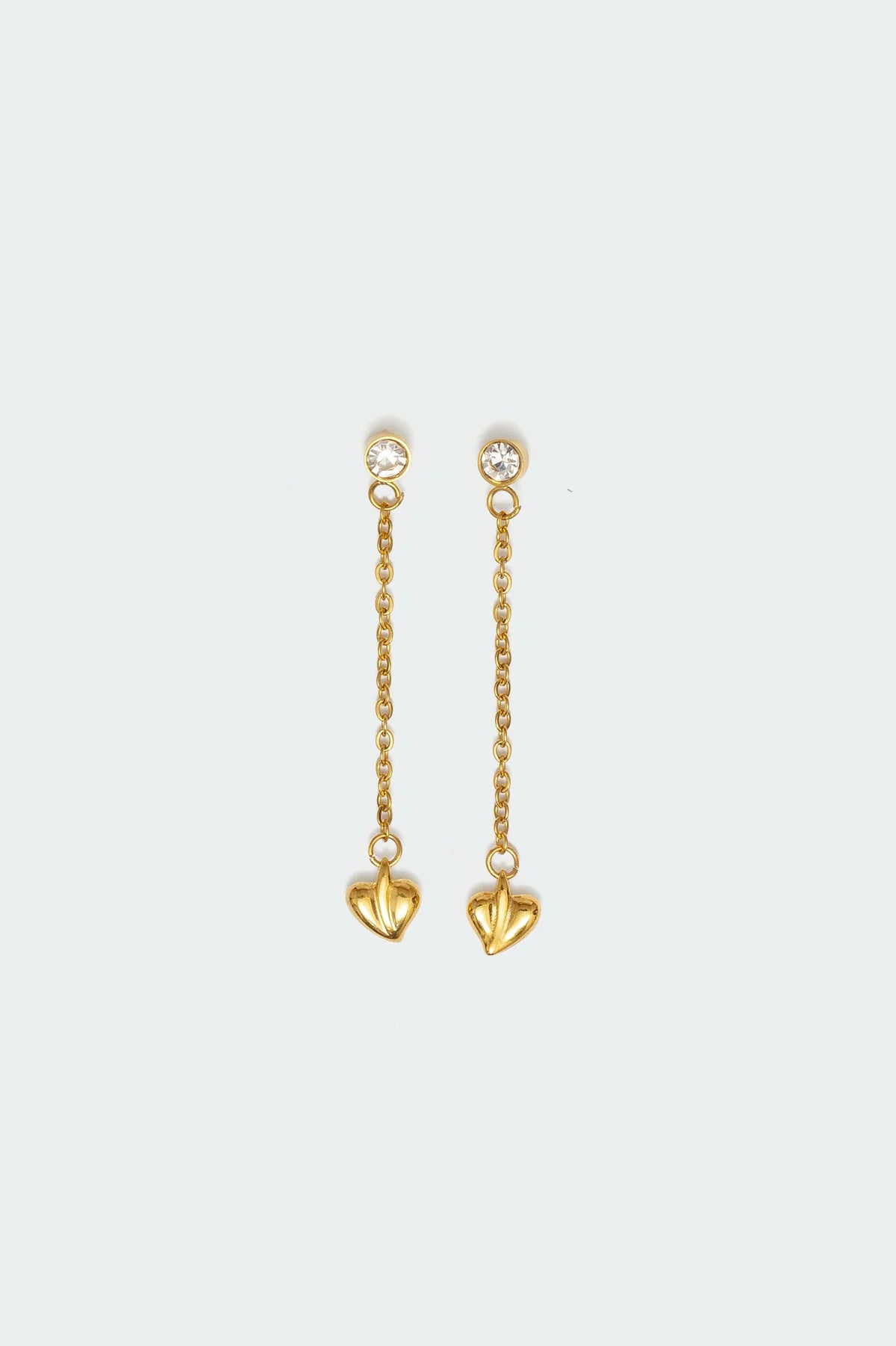 Dangley Heart Earrings